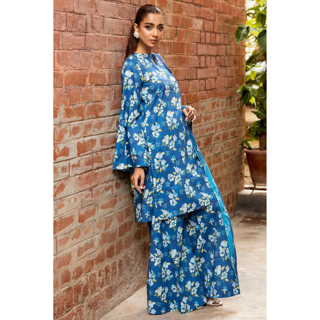 3 Piece – Unstitched Printed Khaddar Suit – MKS429006